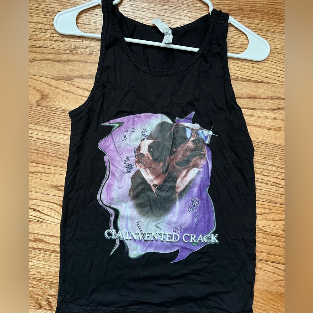 funny graphic tank top